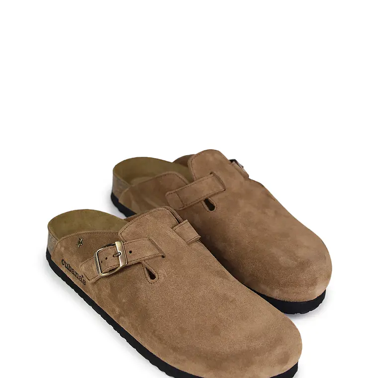 SANDÁLIAS MARIA BEIGE ESCURO SENHORA CUBANAS   1