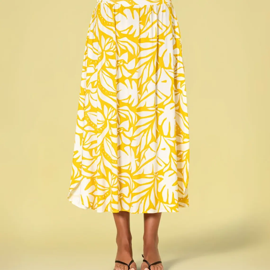 SAIA ESTAMPADA DE MALHA FRIA RUGA 1