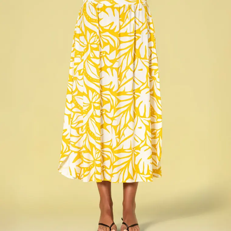 SAIA ESTAMPADA DE MALHA FRIA RUGA 1