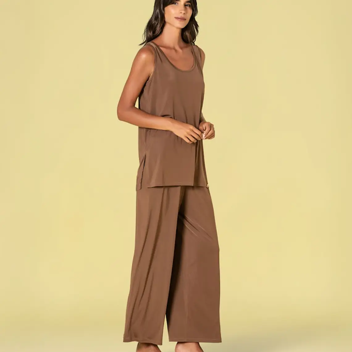 CALÇAS DE MALHA FRIA RUGA 1