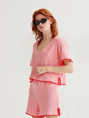 CAMISOLA ROSA COMPAÑIA FANTASTICA