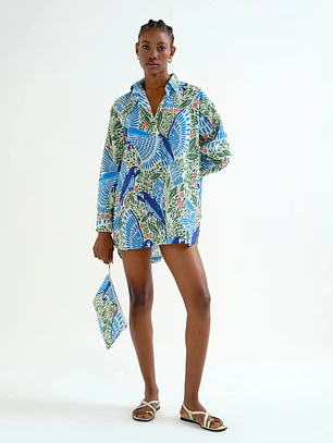 CAMISA OVERSIZE PAPAGAIO COMPAÑIA FANTASTICA