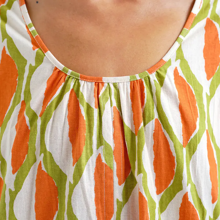 VESTIDO CURTO ESTAMPADO ALOE COMPAÑIA FANTASTICA 3
