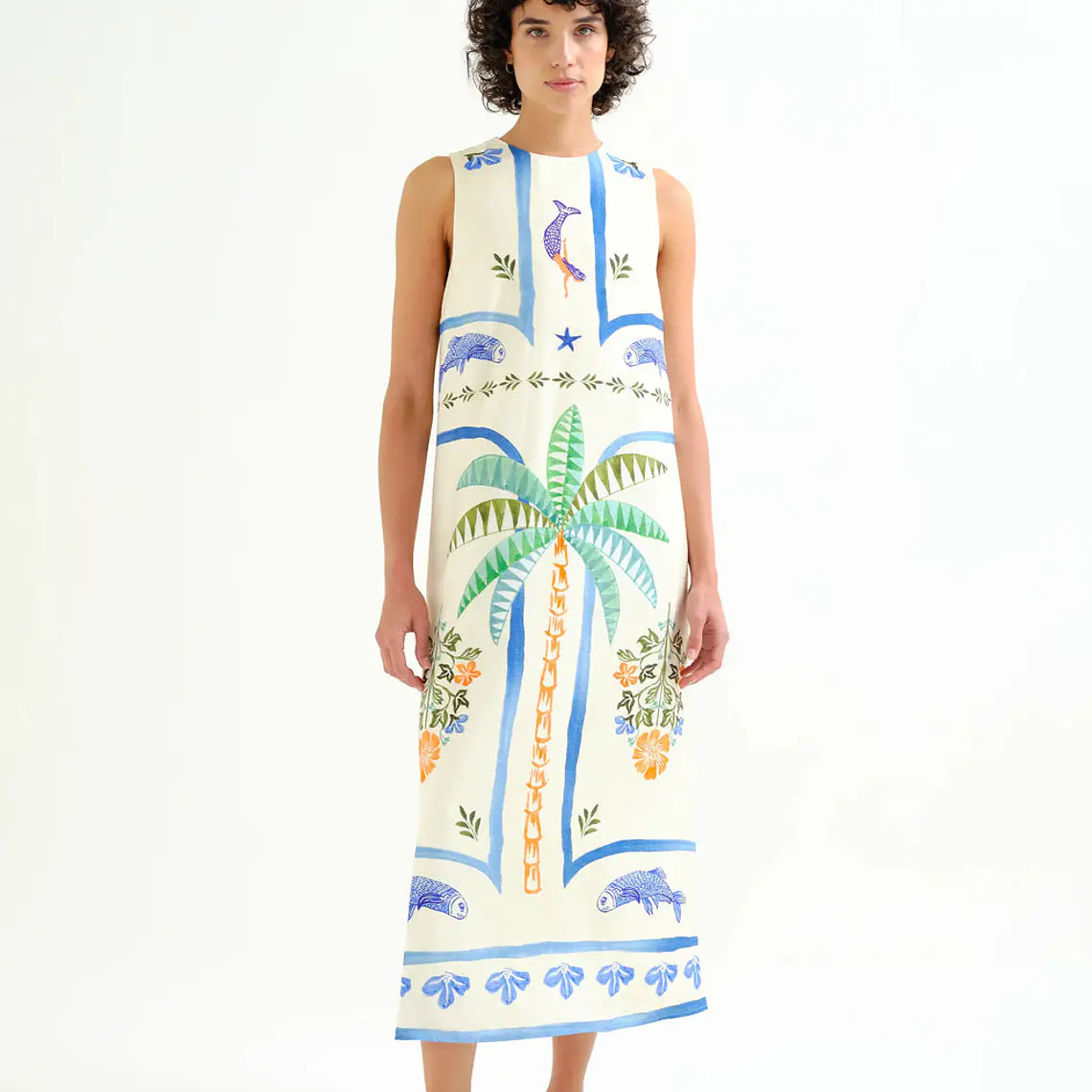 VESTIDO COMPRIDO SEREIAS COMPAÑIA FANTASTICA 1