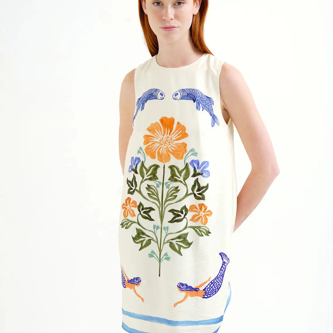 VESTIDO CURTO SEREIAS COMPAÑIA FANTASTICA  3