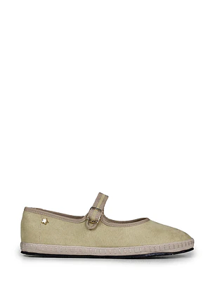 SAPATO CARLOTA BEIGE CUBANAS 