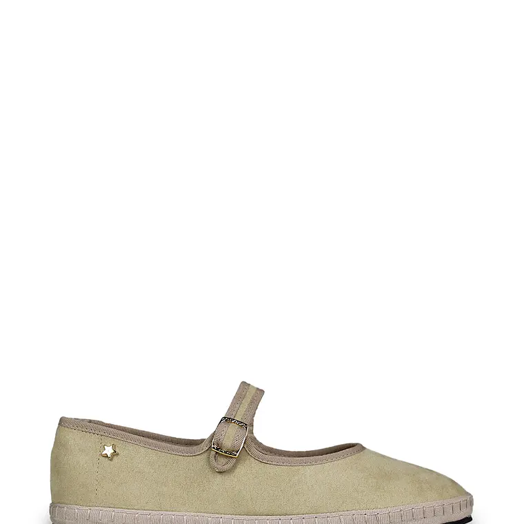 SAPATO CARLOTA BEIGE CUBANAS  2