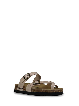 CHINELOS NAZARÉ BEIGE CUBANAS 