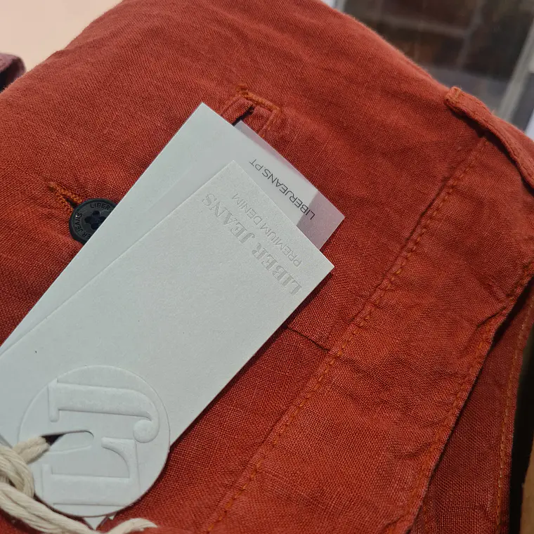 CALÇÕES DE LINHO DE HOMEM LIBERJEANS  2