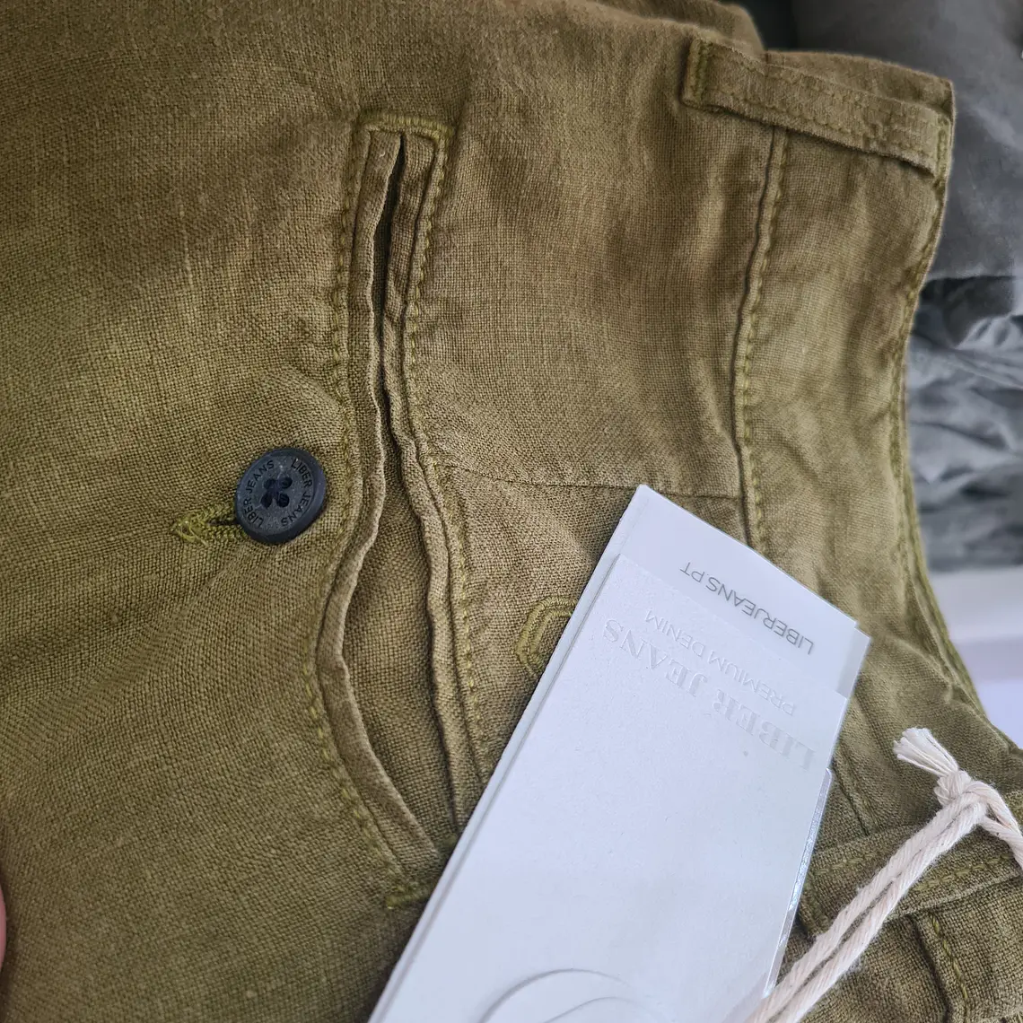 CALÇÕES DE LINHO DE HOMEM LIBERJEANS  7