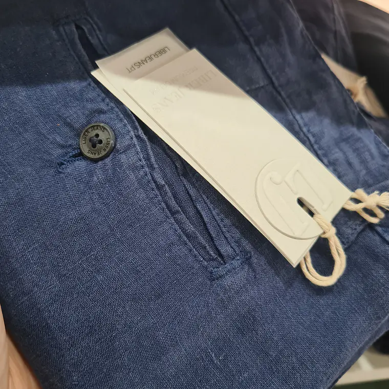 CALÇÕES DE LINHO DE HOMEM LIBERJEANS  9