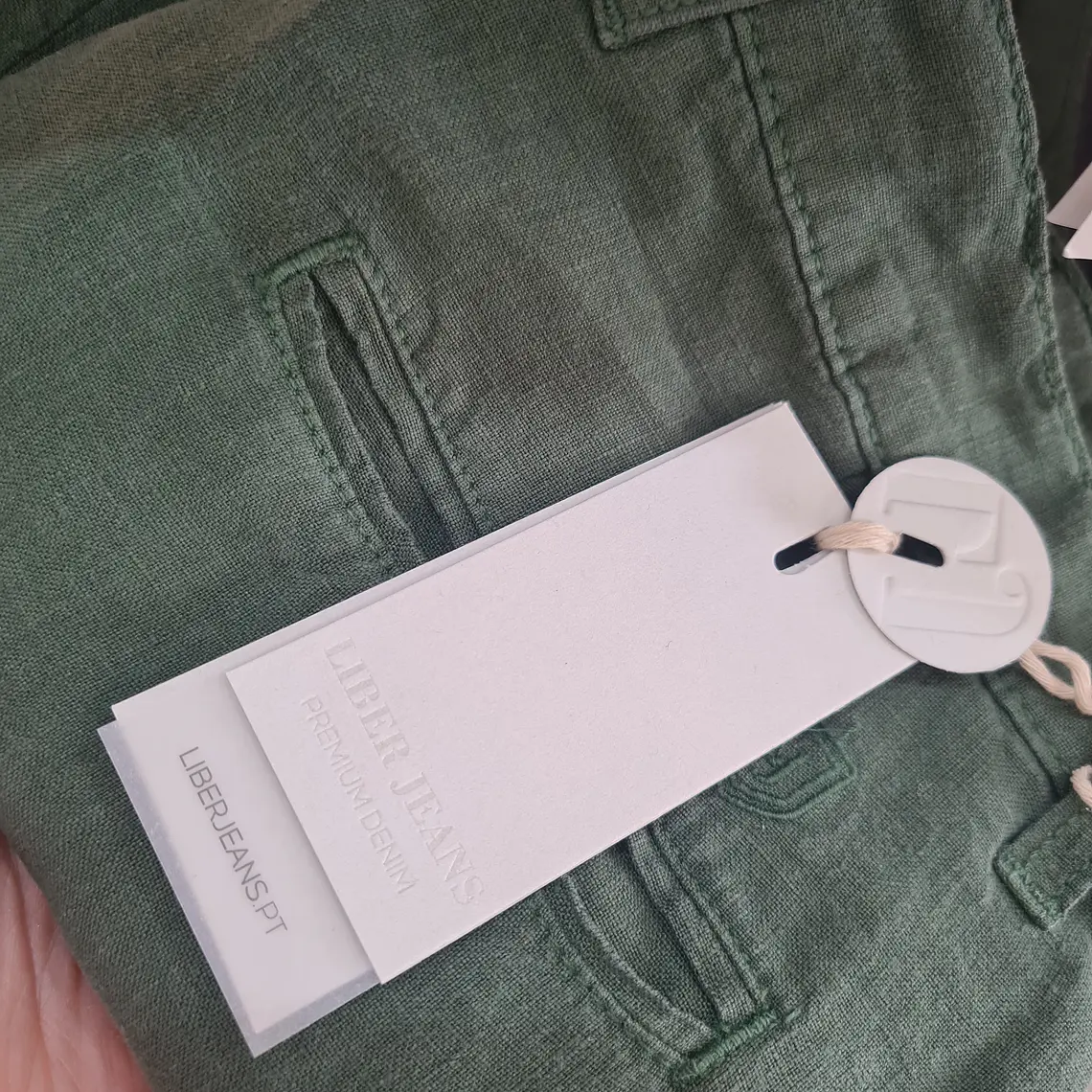 CALÇÕES DE LINHO DE HOMEM LIBERJEANS  10