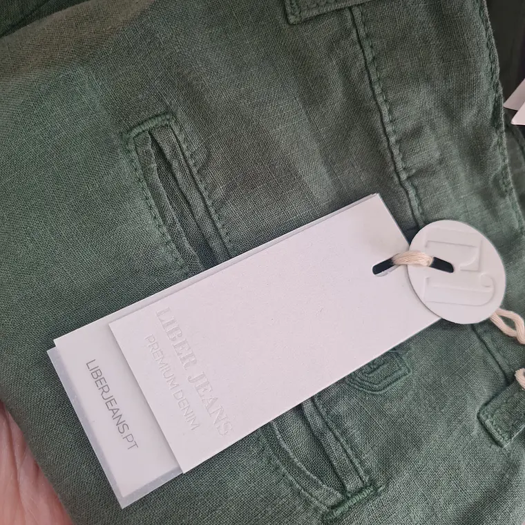 CALÇÕES DE LINHO DE HOMEM LIBERJEANS  10