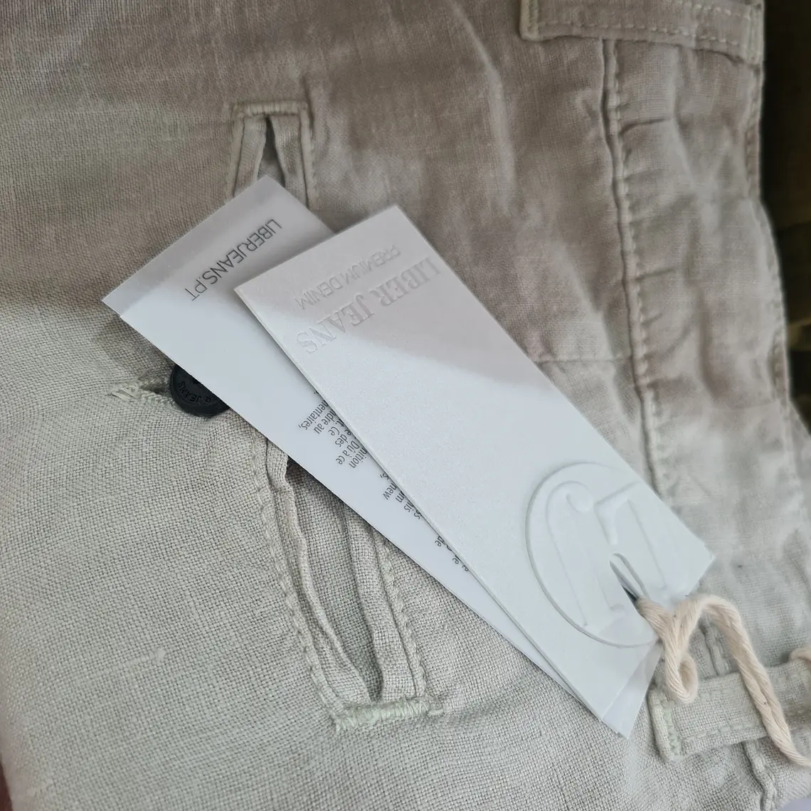 CALÇÕES DE LINHO DE HOMEM LIBERJEANS  14