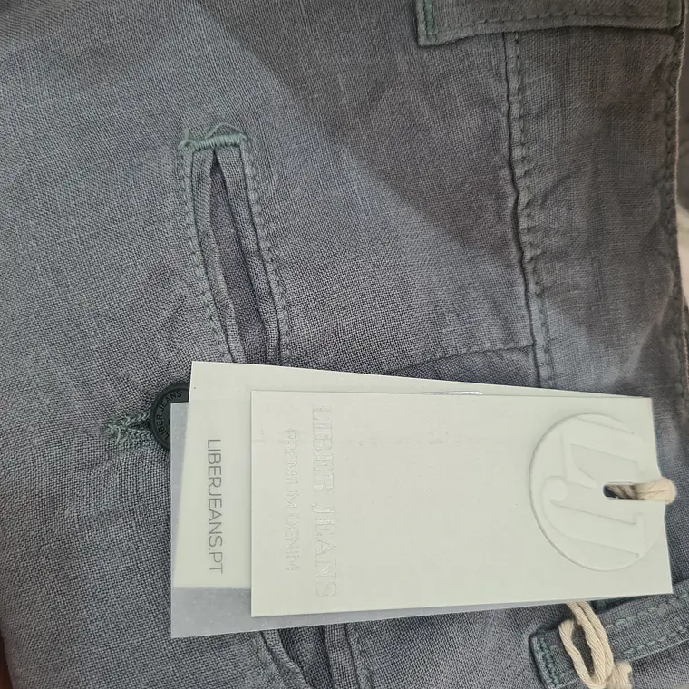 CALÇÕES DE LINHO DE HOMEM LIBERJEANS  15