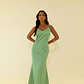 VESTIDO ACETINADO COM ALÇA FINA E COSTAS DECOTADAS SCRIPTA - thumbnail 1
