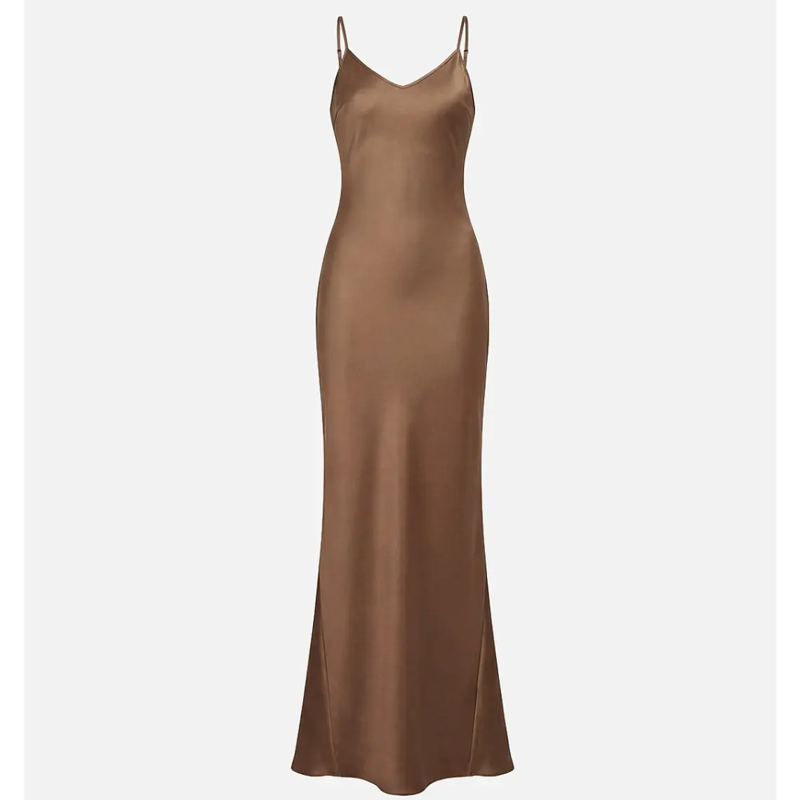 VESTIDO ACETINADO COM ALÇA FINA E COSTAS DECOTADAS SCRIPTA 3