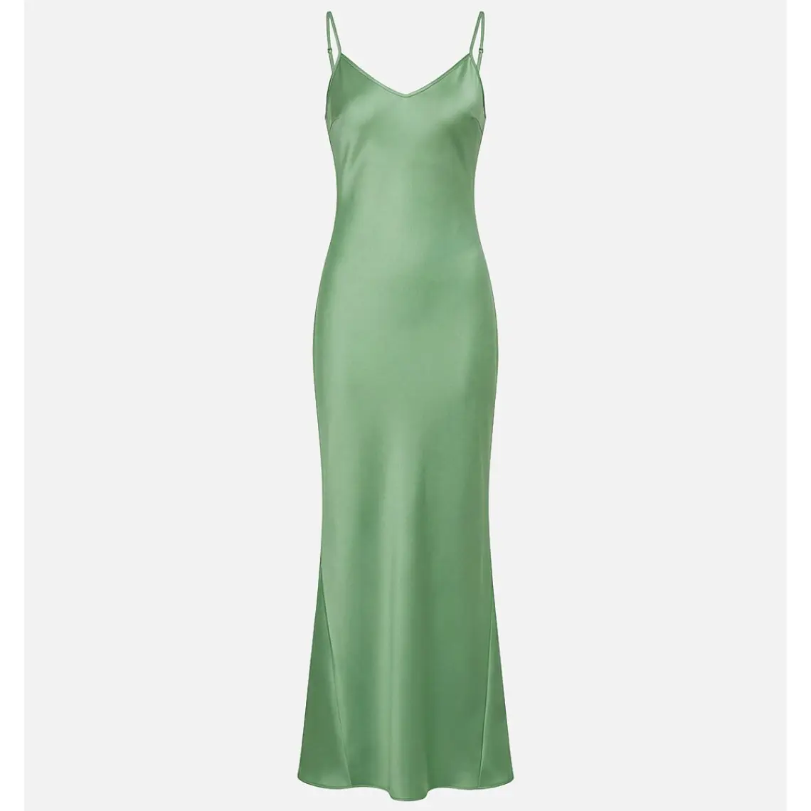 VESTIDO ACETINADO COM ALÇA FINA E COSTAS DECOTADAS SCRIPTA 5