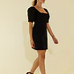 VESTIDO CURTO COM MANGA BALÃO SCRIPTA - Thumbnail 1
