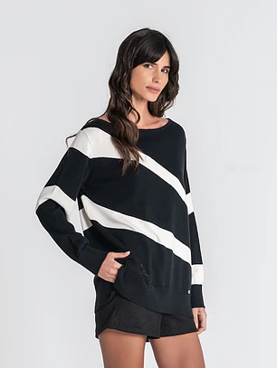 CAMISOLA RISCAS BRANCAS RUGA