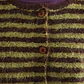CARDIGAN COM RISCAS VERDE E CASTANHAS COMPAÑIA FANTASTICA  - thumbnail 4