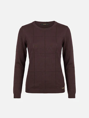 CAMISOLA DE MALHA PERFURADA SCRIPTA 