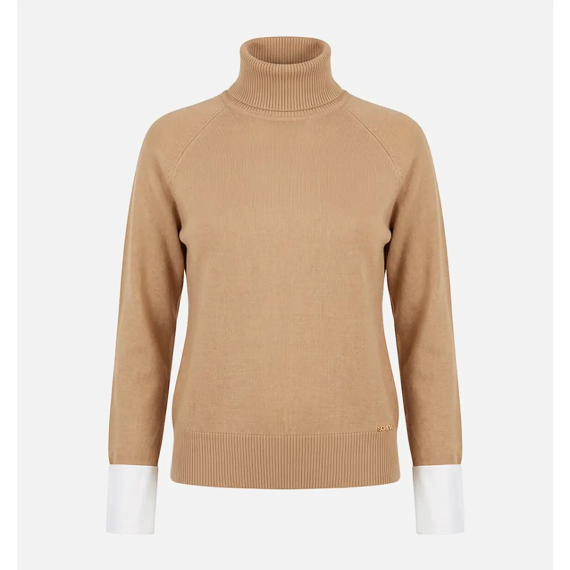 CAMISOLA DE MALHA COM PUNHOS EFEITO CAMISA SCRIPTA  2
