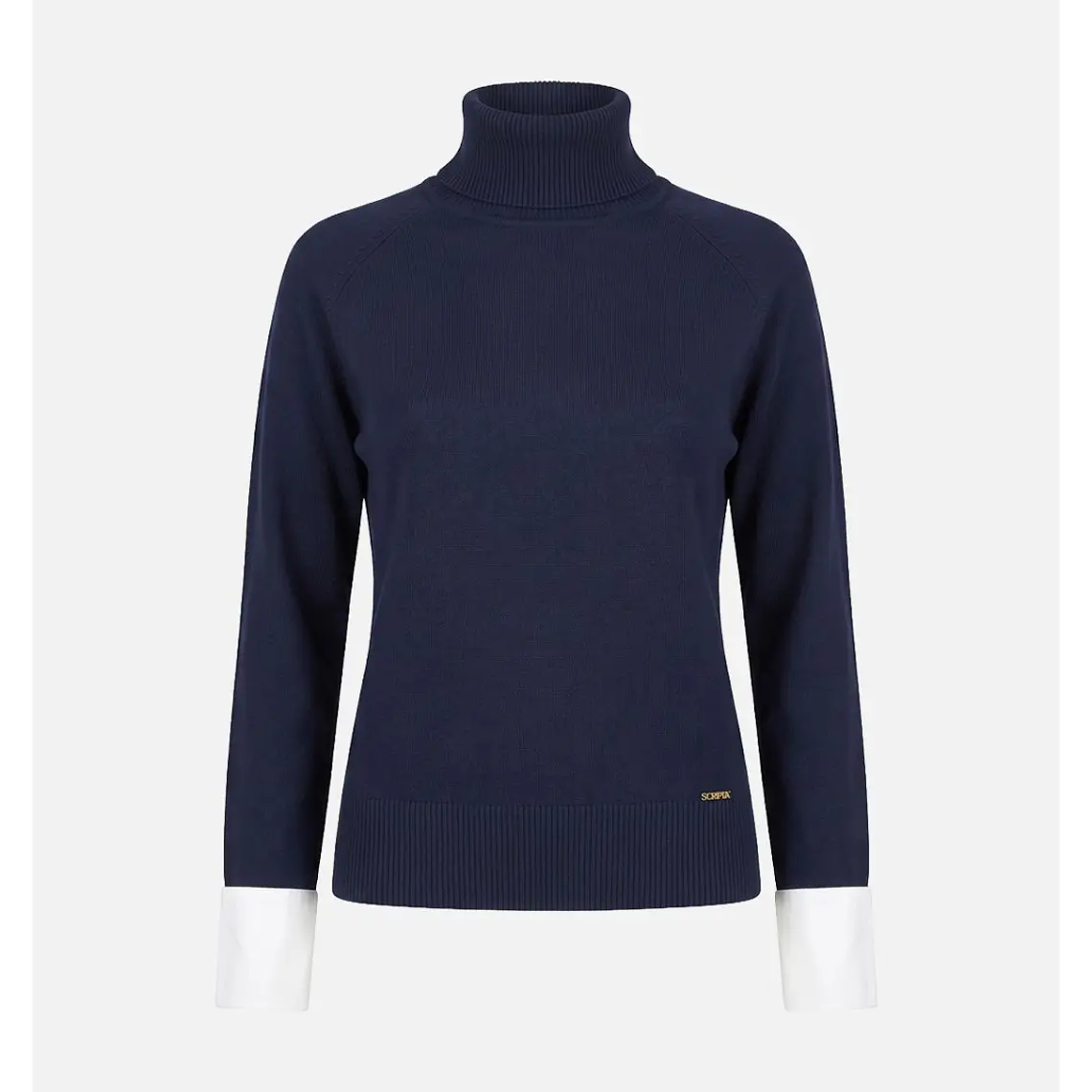 CAMISOLA DE MALHA COM PUNHOS EFEITO CAMISA SCRIPTA  3