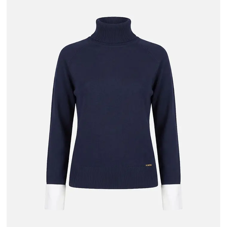 CAMISOLA DE MALHA COM PUNHOS EFEITO CAMISA SCRIPTA  3