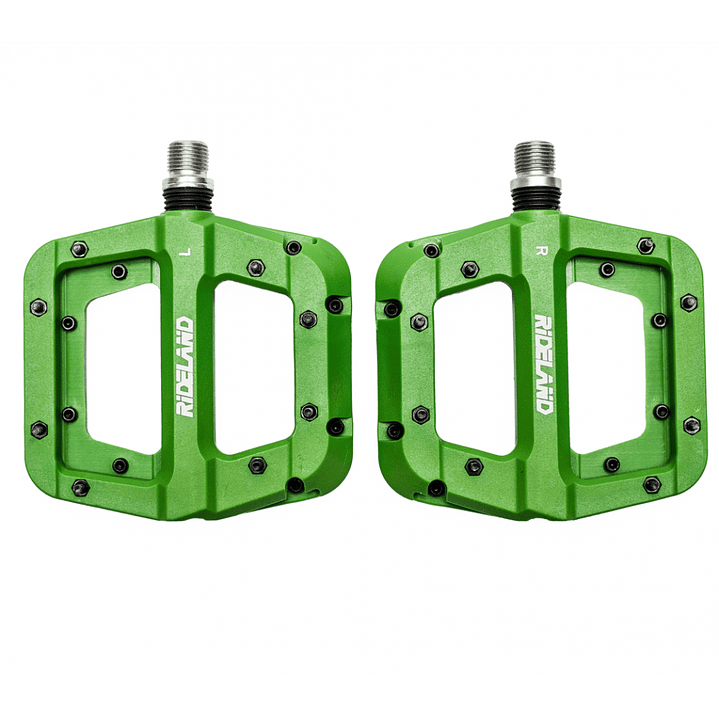 Pedal Mtb RD Nylon Verde  |  Rideland 2