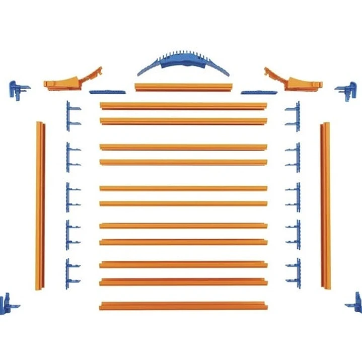 Caja Guarda Autos Hot Wheels 3 en 1 2