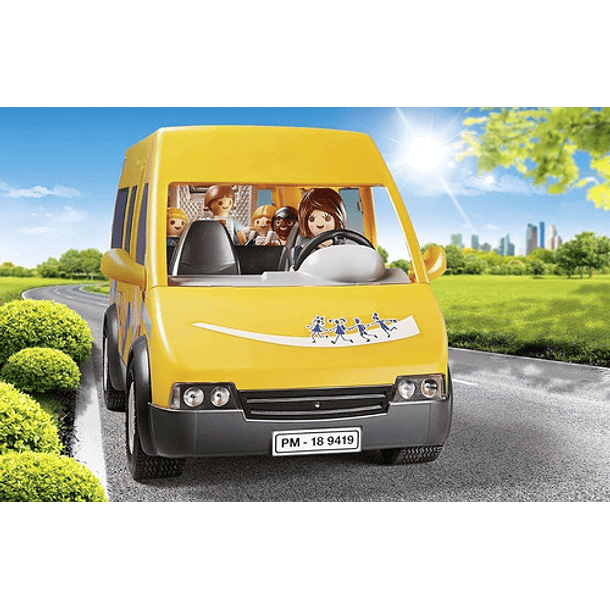 Playmobil Autobus Escolar Incluye 5 Figuras