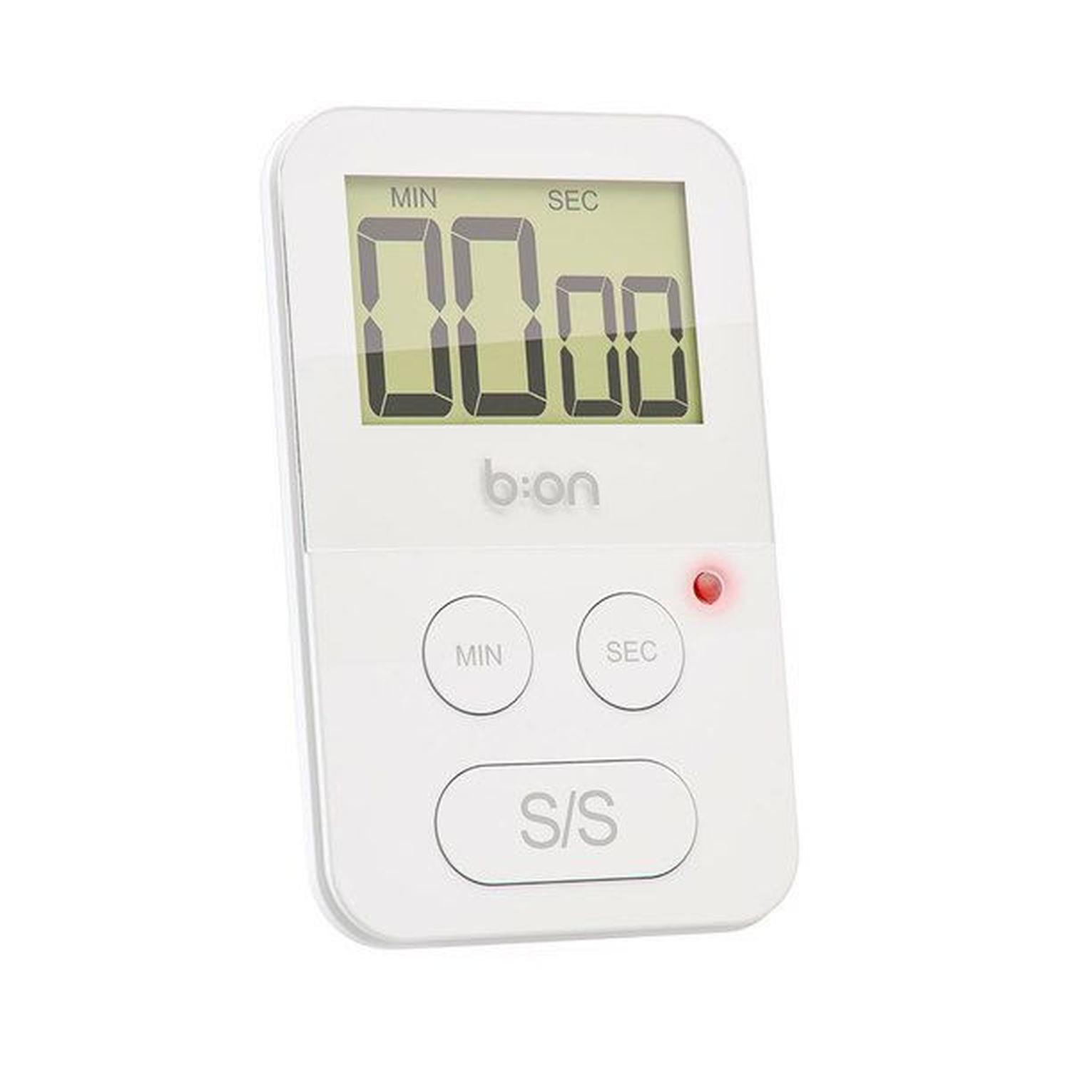 Temporizador Magnetic Digital Blanco Timer Pilot B:ON