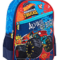 Mochila Hot Wheels Con Lonchera Y Estuche Hotwheels Mochila Con Rueda - Miniatura 2