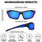 Gafas polarizadas Okuma UV400, resistentes al viento y al arena. - Miniatura 3