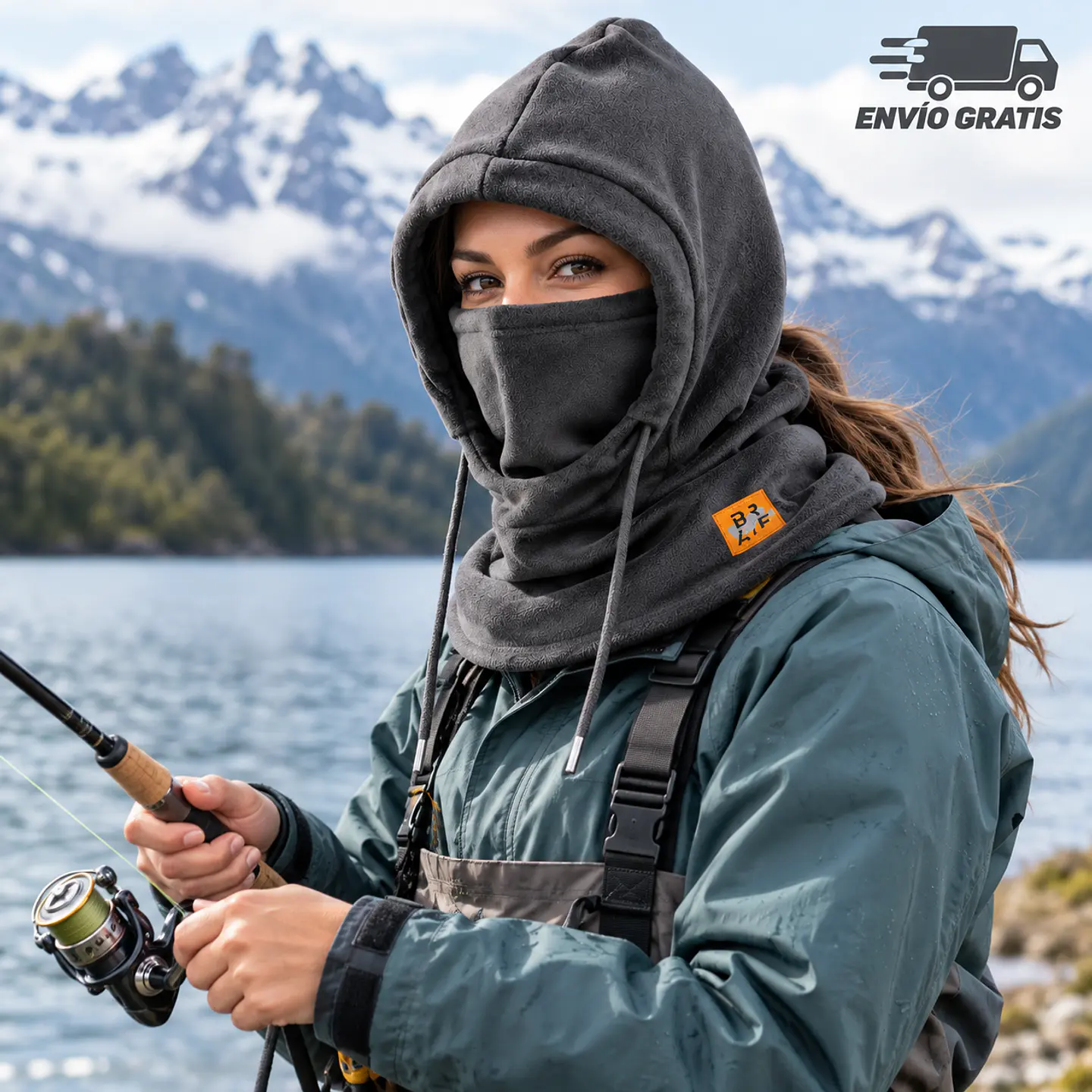 Pasamontañas Cortavientos para Hombre y Mujer. 6
