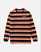 Polera Loose Riders Austin Black Naranjo - Miniatura 1