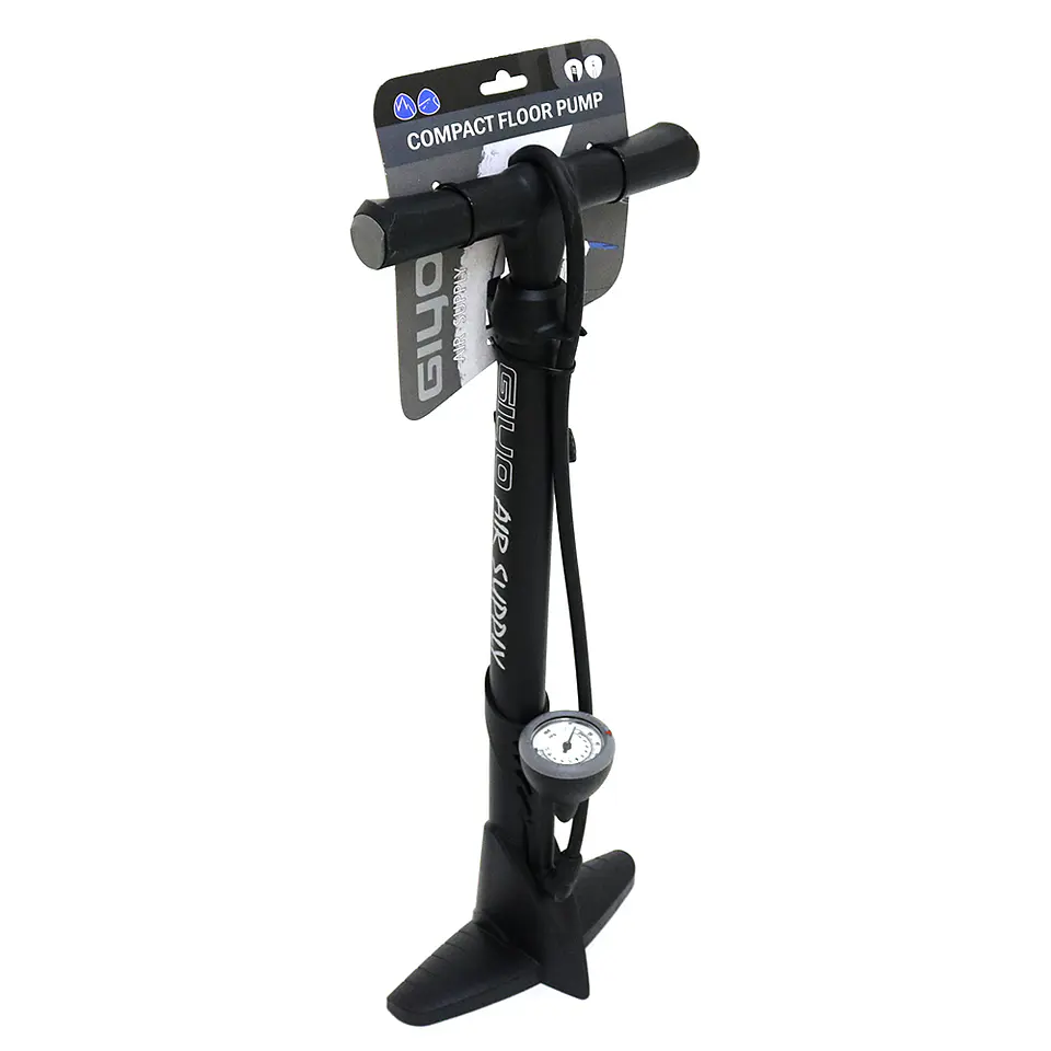 Bombín Giyo De Piso Gf-43P Presta/Auto Max. 160psi bicicleta 1