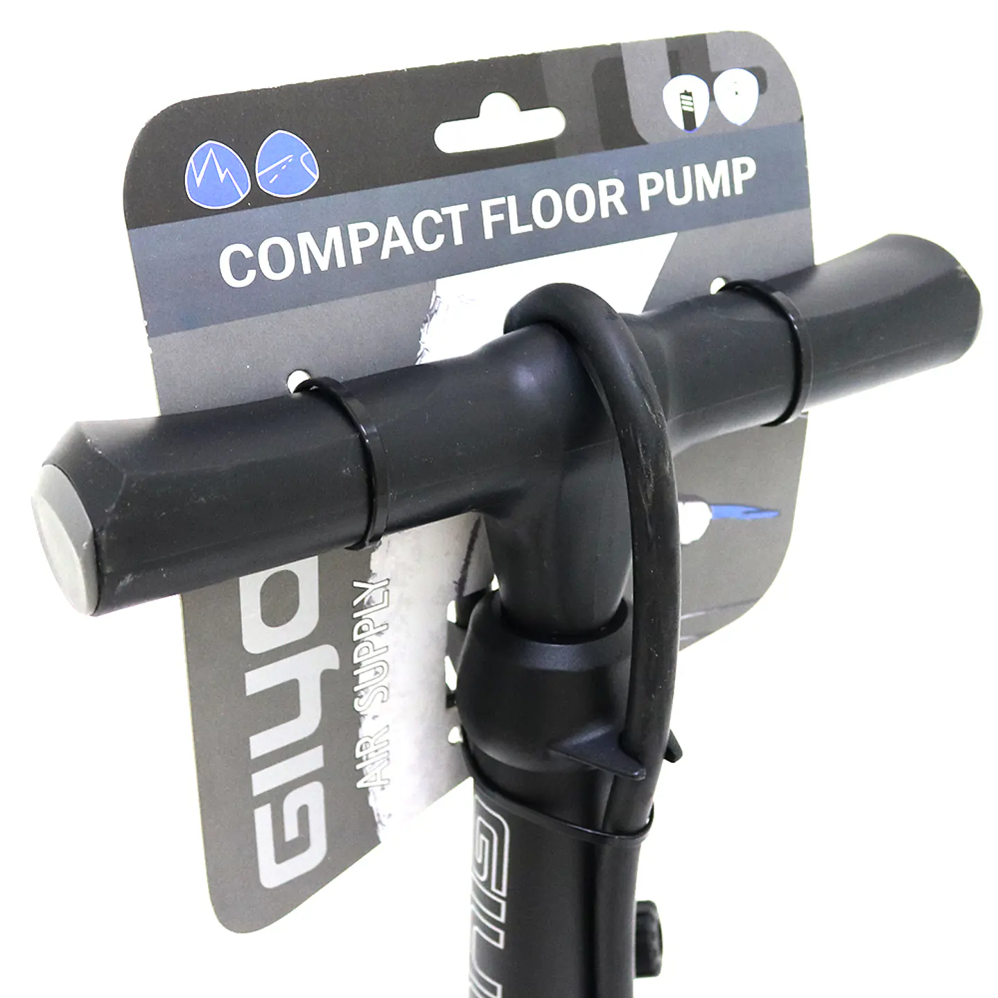 Bombín Giyo De Piso Gf-43P Presta/Auto Max. 160psi bicicleta 2