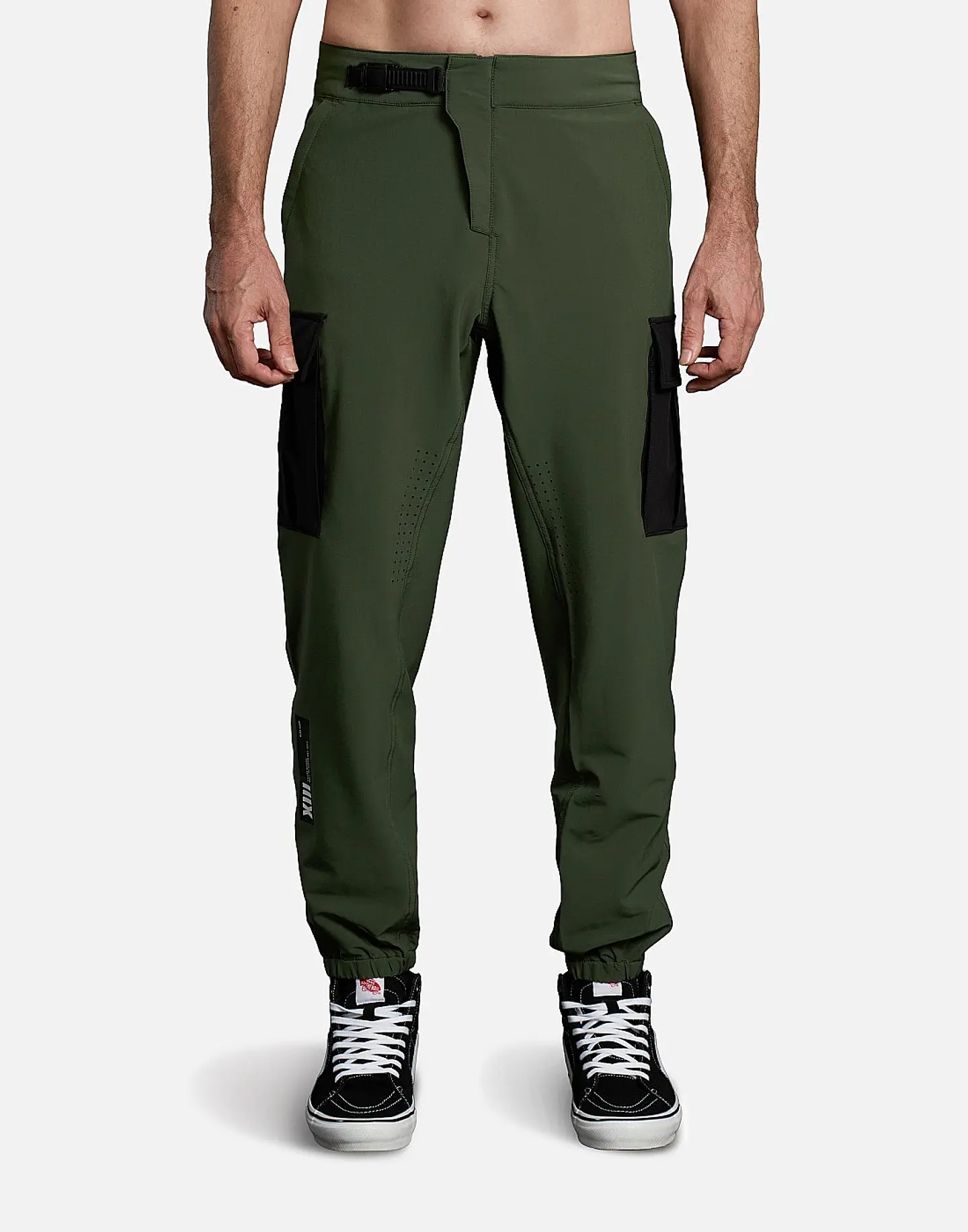 Pantalón ciclismo Loose Riders Cargo Oliva 1