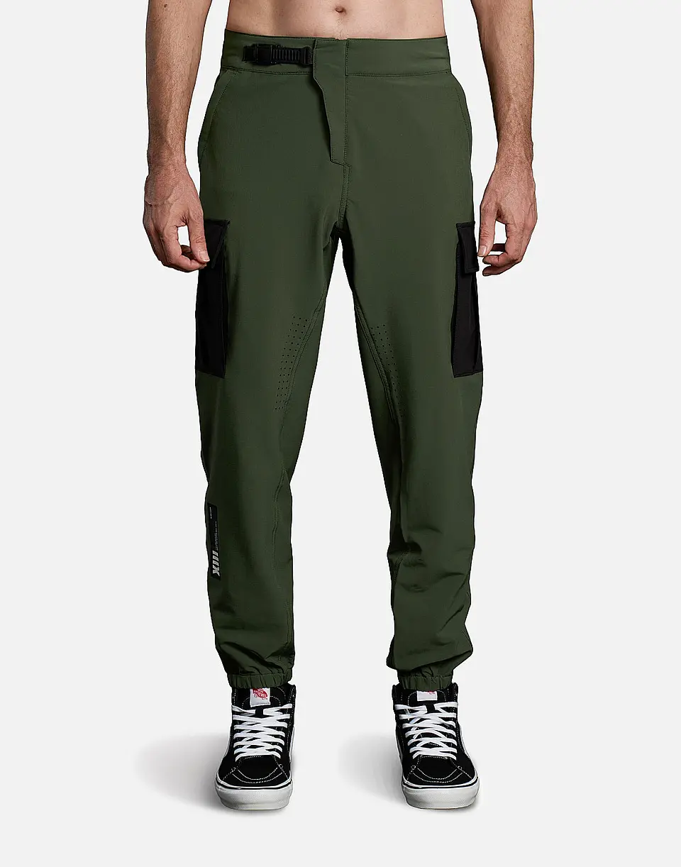 Pantalón ciclismo Loose Riders Cargo Oliva 1