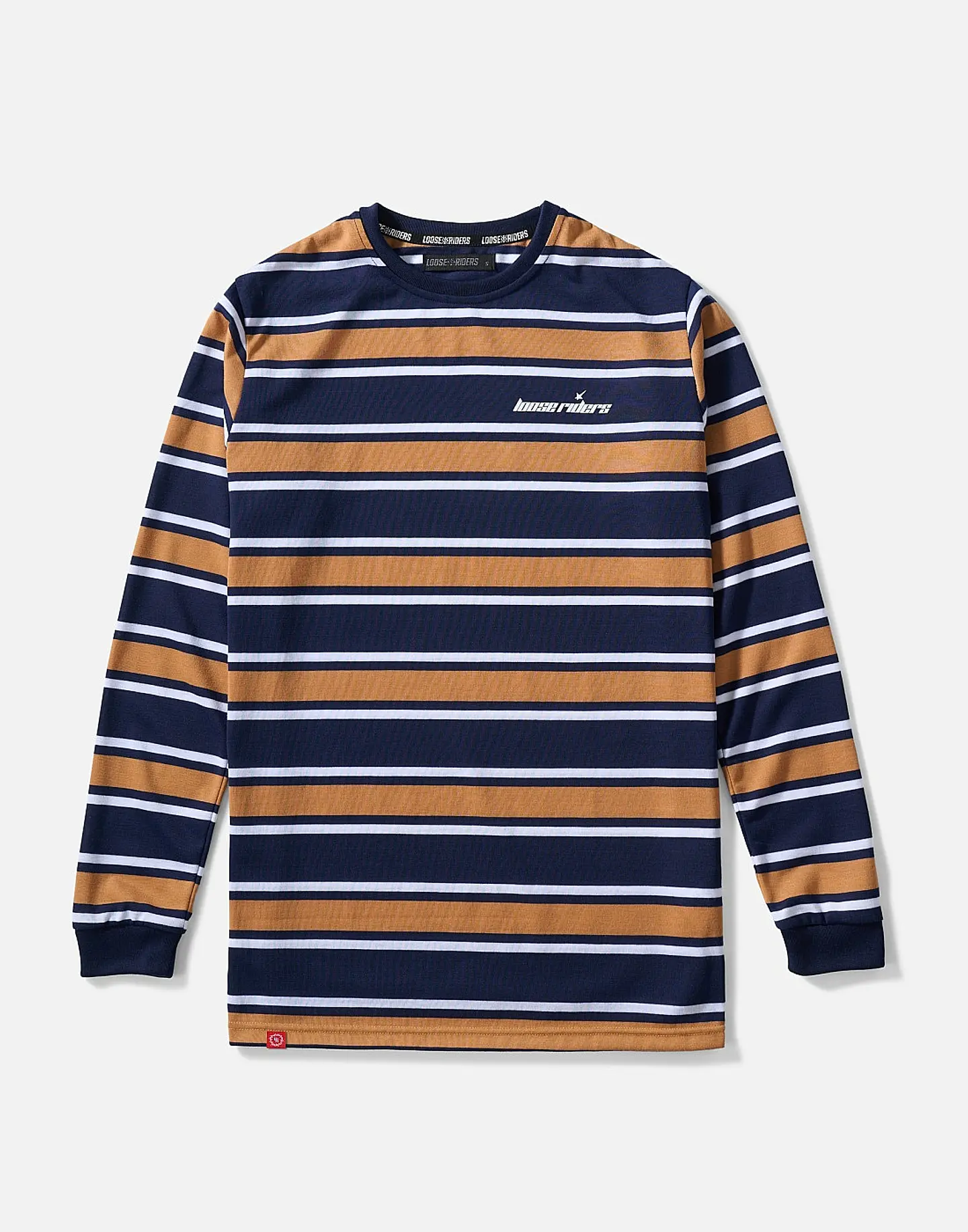 Polera Loose Riders Austin Blue LS 1