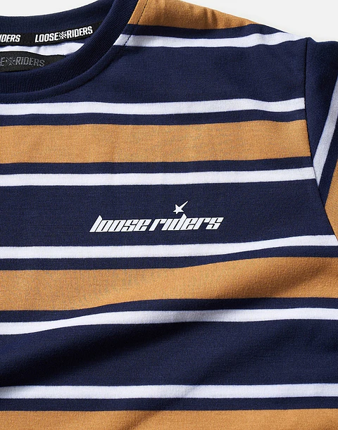 Polera Loose Riders Austin Blue LS