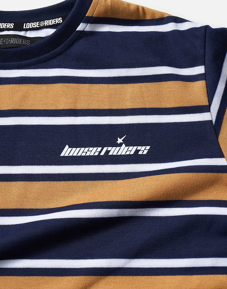 Polera Loose Riders Austin Blue LS 2
