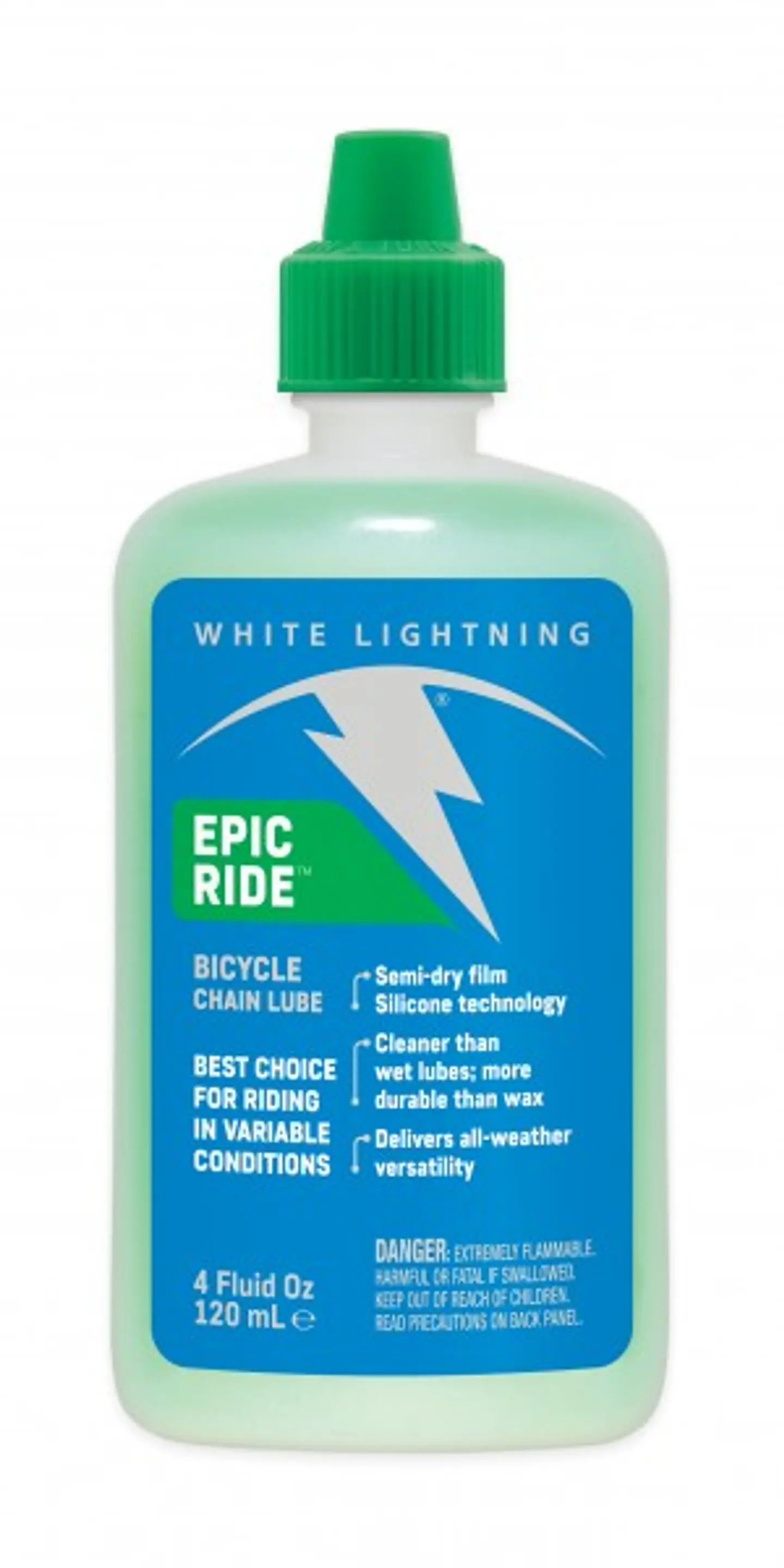 Aceite de Cadena EPIC RIDE White Lightning 1