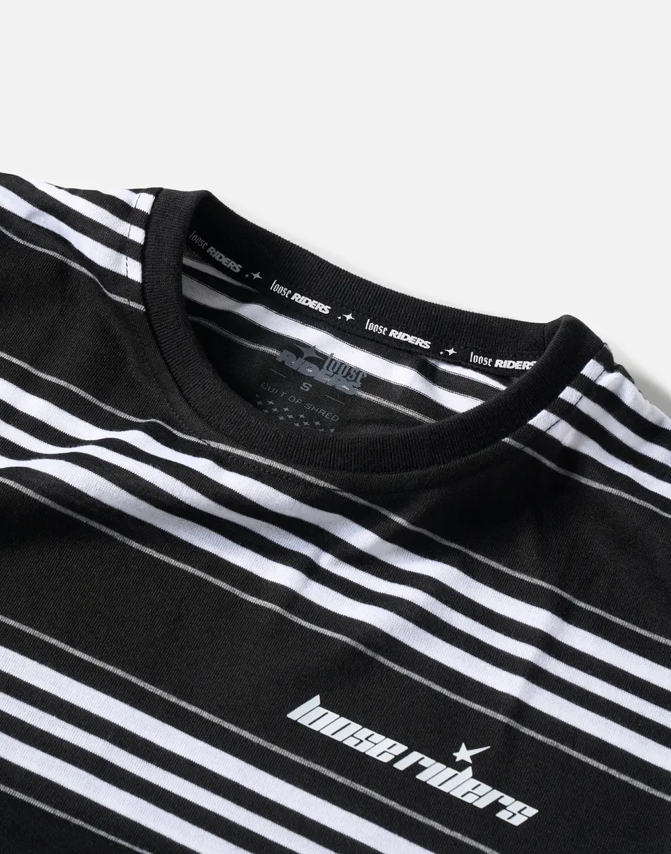 Polera Loose Riders Austin Black LS 2