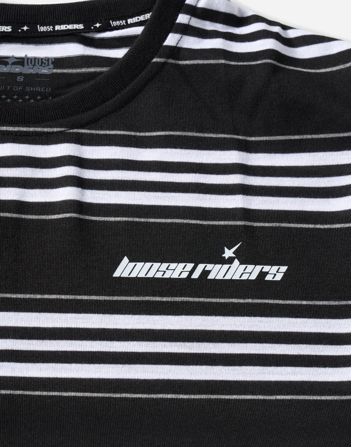 Polera Loose Riders Austin Black LS 3