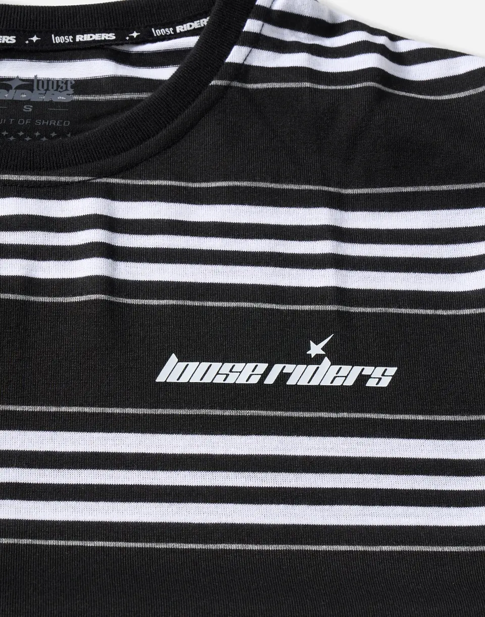 Polera Loose Riders Austin Black LS 3