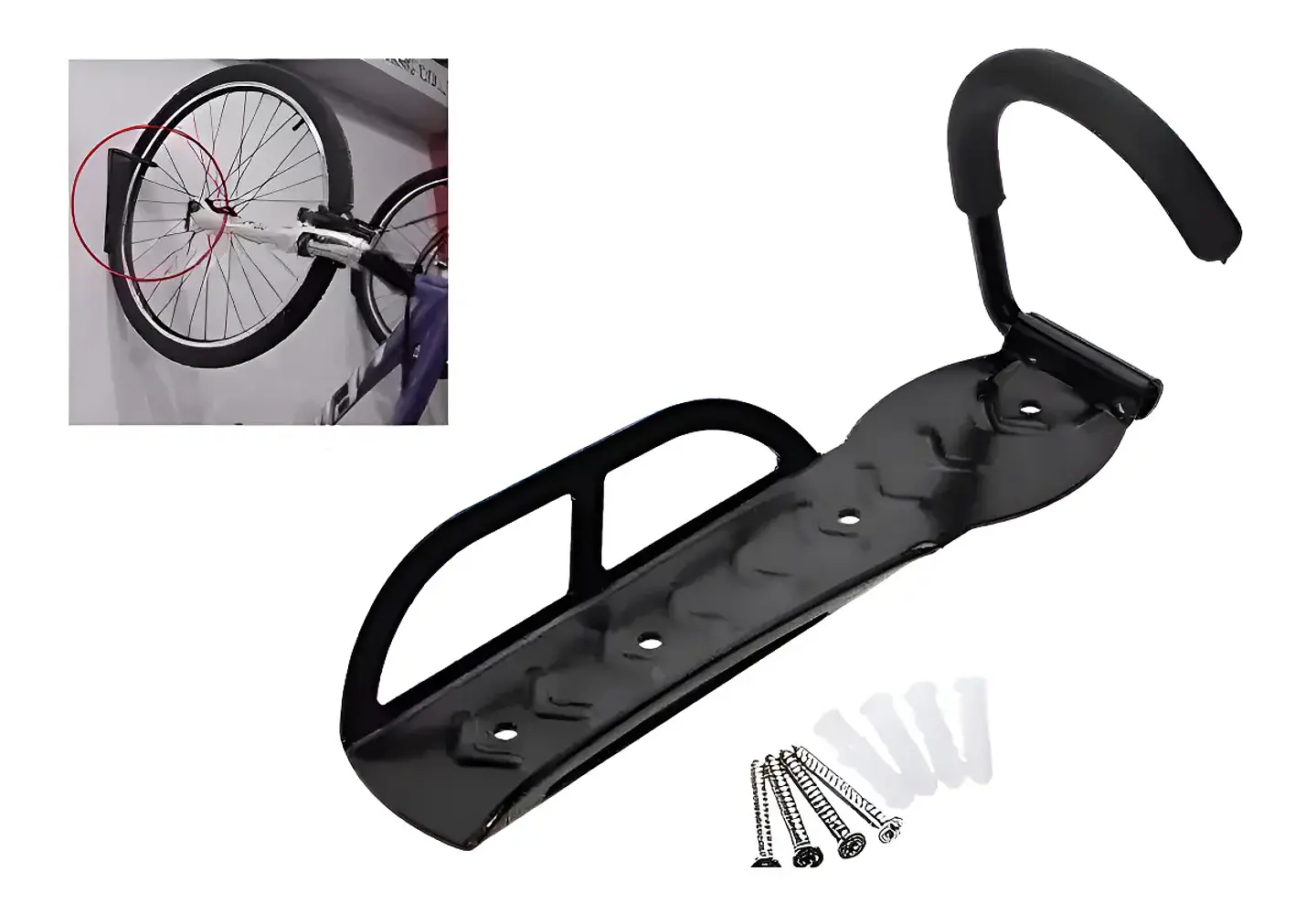Colgador Bicicleta Muralla Super B 3