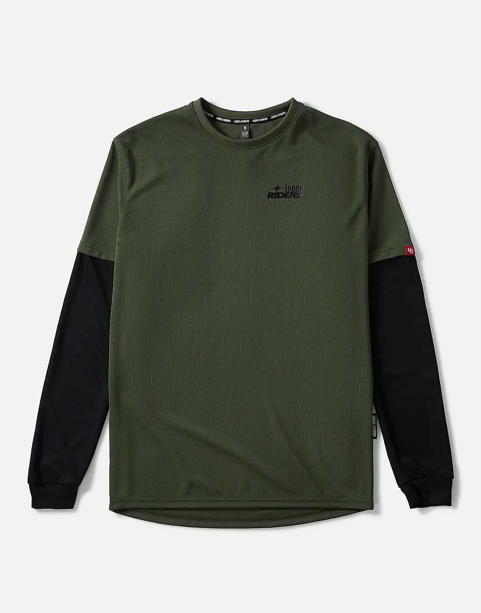 Polera Loose Riders TW Olive | Polera MTB | 1